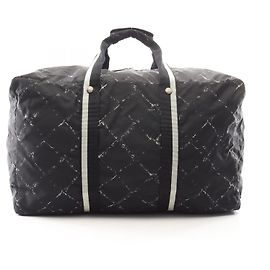 Sac Boston Chanel Travel Line Noir