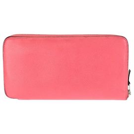 Hermès Hermes Azap Long Silk'in Pink Epsom Wallet Pink