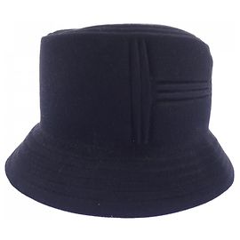 Hermès Hermes DALTON Rabbit Hat Black