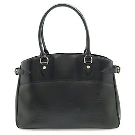 Sac cabas Louis Vuitton Epi Passy GM Noir Noir