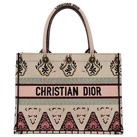Dior Bolso Tote Bag Book Medium Multicolor