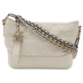 Bolsa de ombro Hobo Chanel Gabrielle Small Branco