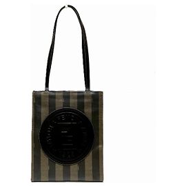 Chanel PVC Tote Bag Brown