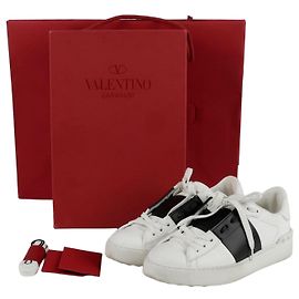 Baskets Valentino Garavani Hidden en cuir noir 35 Noir