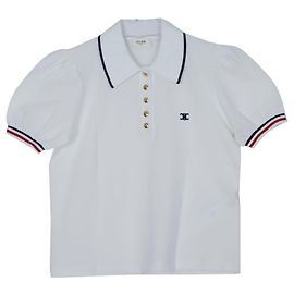 Céline Triofee Poloshirt Größe Xs Weiß