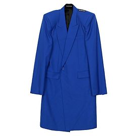 Balenciaga Shoulder Coat Size Blue