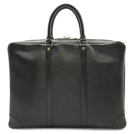 Louis Vuitton Epi Briefcase Black