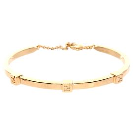Fendi Forever Armband vergoldet Golden Metallisch