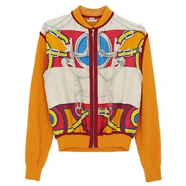 Hermès Zip-up Cardigan Größe Mehrfarben