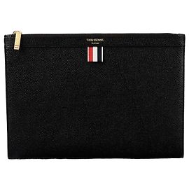 Thom Browne Pochette Stripe Tap Small Noir