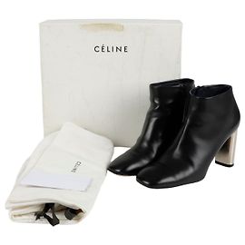 Céline Ankle Boots Size Black