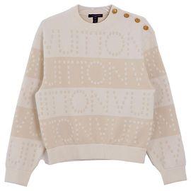Louis Vuitton Chunky Knit Größe Xs Weiß