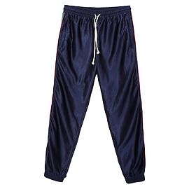 Gucci Glänzende Jogginghose Größe Blau