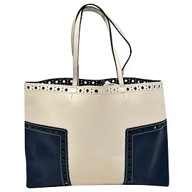 Sac cabas Brogue Tory Burch en cuir multicolore Multicolore