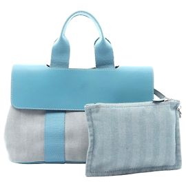 Hermès Borsa Hermes Valparaiso PM Blue Blu