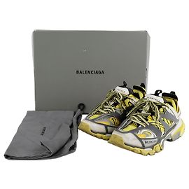 Baskets Balenciaga Track Jaune Cuir Jaune