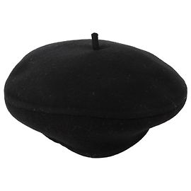 Dior Chic Beret Black Wool Black