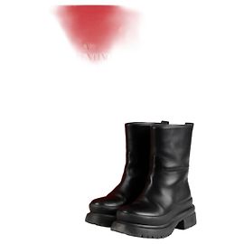 Valentino Garavani Roman Stud Ankle Boots Black