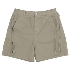 Short String Gucci Verde Empolvado Algodón Gris