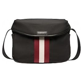 Bally Code Crossbody Bag Black