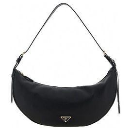 Prada Borsa a tracolla in pelle Dumurun Large Réedition Nero