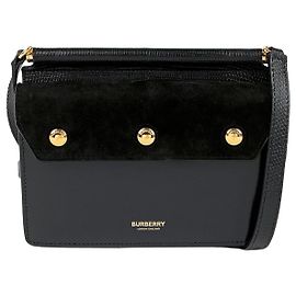 Burberry Mini Borsa a Tracolla con Tasca Nero