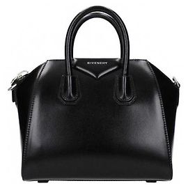 Givenchy Mini sac Antigona en cuir Noir