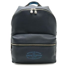 Louis Vuitton Discovery Taiga Backpack Blue