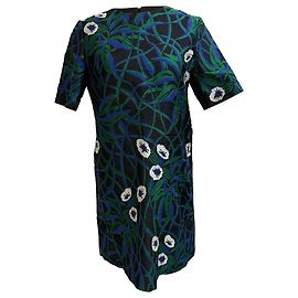 Robe mini imprimée Marni en viscose multicolore Multicolore