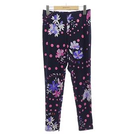LEONARD SPORT Pants Black Pink Purple