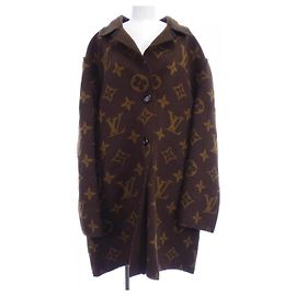 Louis Vuitton Cashmere Blend Coat Brown