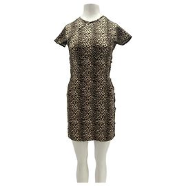 Robe Marciano Marcia imprimé léopard marron Marron