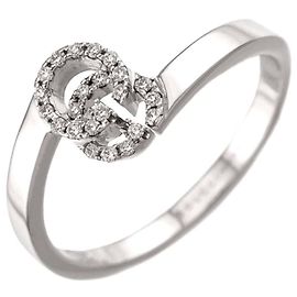 Gucci GG Running Diamond Band Ring Andere