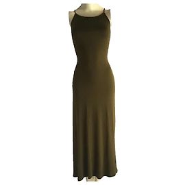 Céline Robe longue Celine vert olive Vert olive