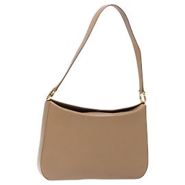 Salvatore Ferragamo Gancini en cuir Beige