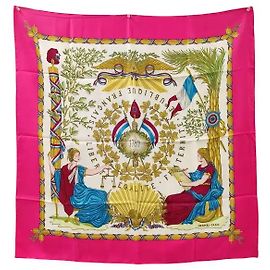 Hermès Hermes Carré 90 Seta multicolore 90 x 90 Multicolore