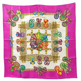 Hermès Hermes Carré 90 Seta multicolore 90 x 90 Multicolore
