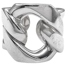 Hermès Hermes Vintage Capture Ring Silber