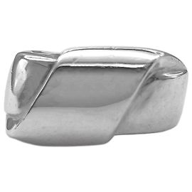 Hermès Hermes Vintage Silver 925 Pinky Ring Silvery