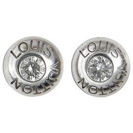 Pendientes de botón en oro blanco de 18K Louis Vuitton Otro