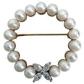 Broche Tiffany & Co. Victoria Blanco