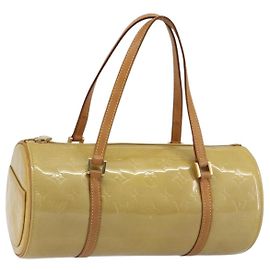 LOUIS VUITTON Sac à main Monogram Vernis Bedford Beige M91006 LV Auth 189591 Beige