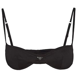Top bikini Prada nero Nero