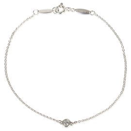 Pulseira Elsa Peretti Diamond By The Yard em prata de lei e diamante Tiffany & Co. Outro