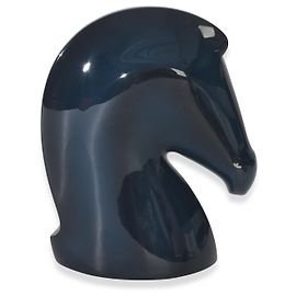 Pisapapeles Hermès Samarcande en madera lacada patinada Indigo Otro