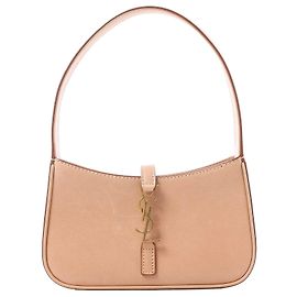 Autre Marque Saint Laurent Le 5 à 7 Mini Hobo Handbag in Beige 710318 Pink