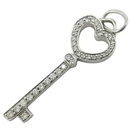 Tiffany & Co. Women's Heart Key Motif Pendant Other