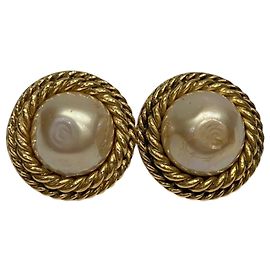 Gemelli Chanel placcati oro D'oro