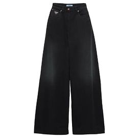 Jean large Prada Taille 25 Noir