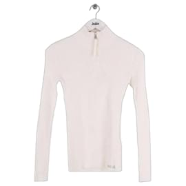 Moncler weißer Viskose Pullover Weiß